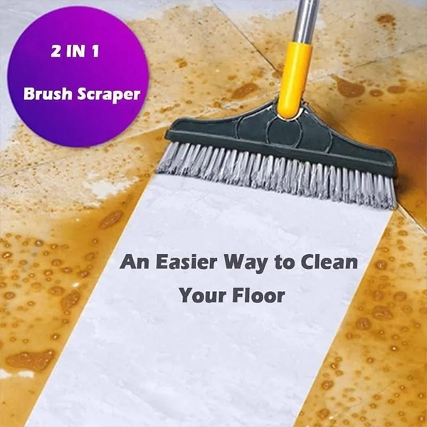 2 In 1 Floor Scrub Cleaning Brush