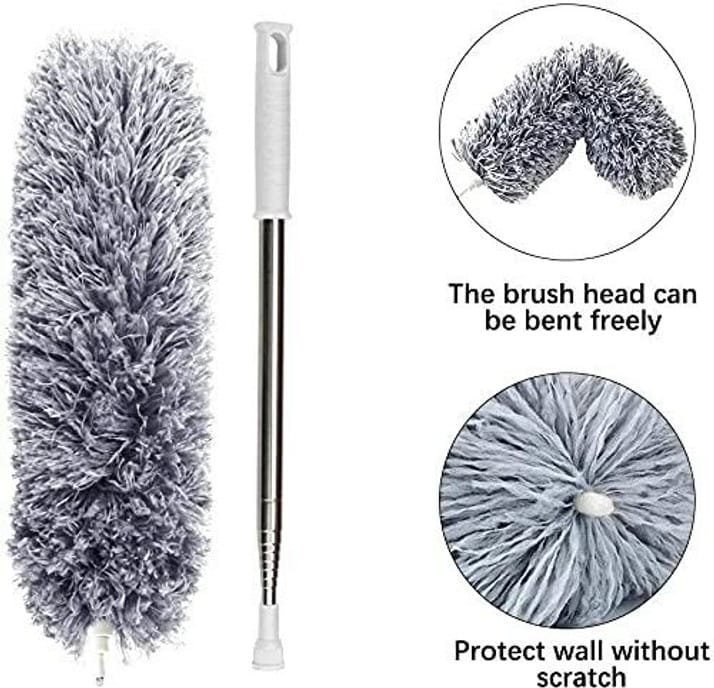 fliier7 Microfiber Cleaning Duster Brush for Ceiling Fan